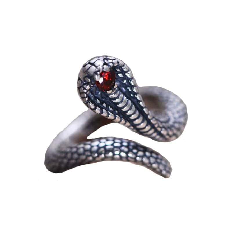 Anillo Serpiente La Cobra (Plata)