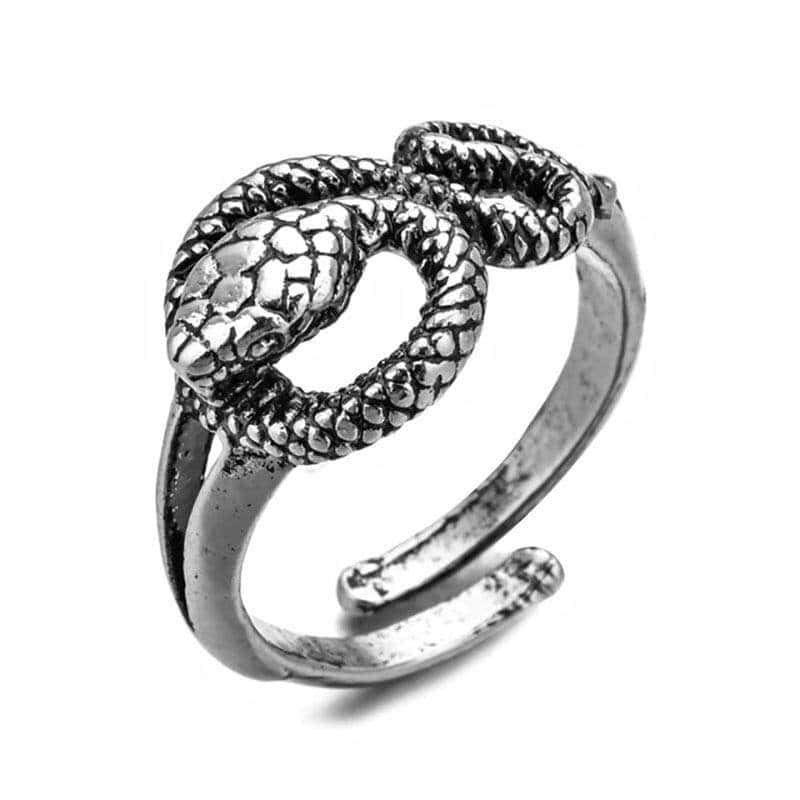 Anillo Serpiente Fantasía (Acero)