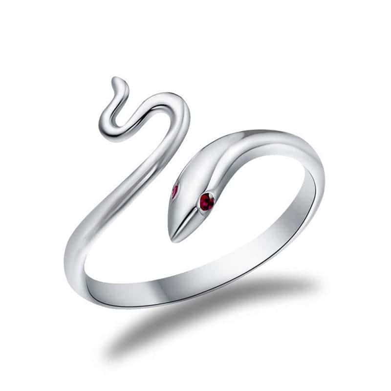 Anillo Serpiente Fineza (Plata)