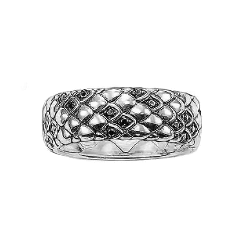 Anillo Serpiente Skin (Plata)