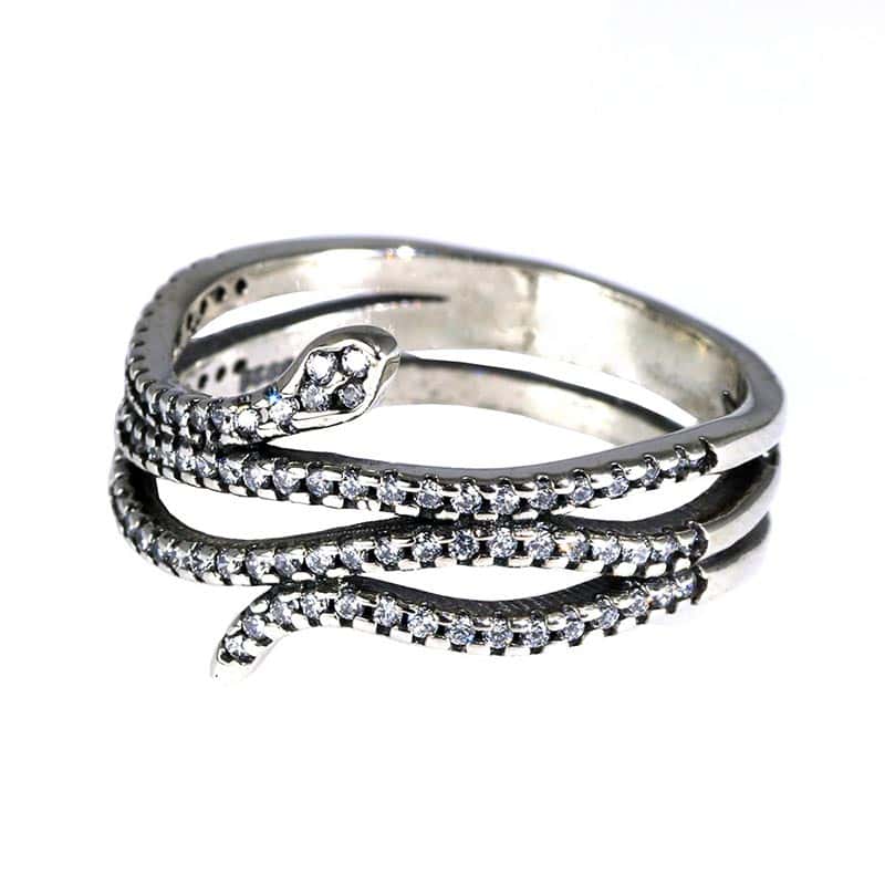 Anillo Serpiente Vanidad (Plata)