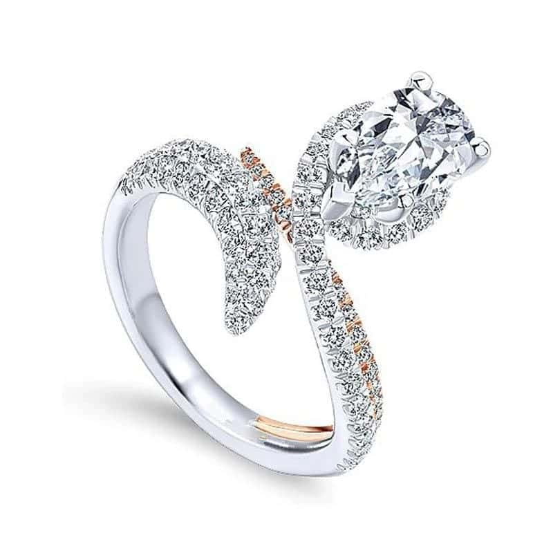 Anillo Serpiente Gota (Circonio)