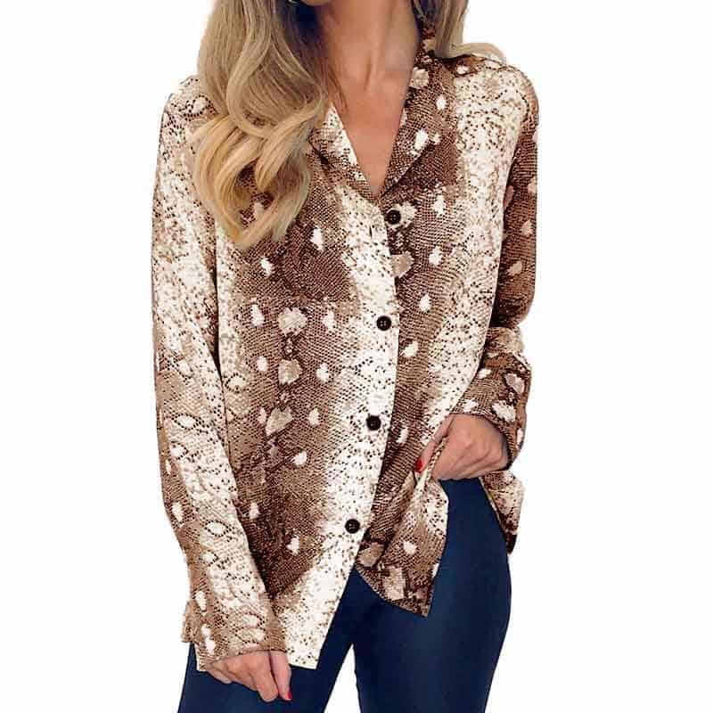 Blusa Serpiente Pitón