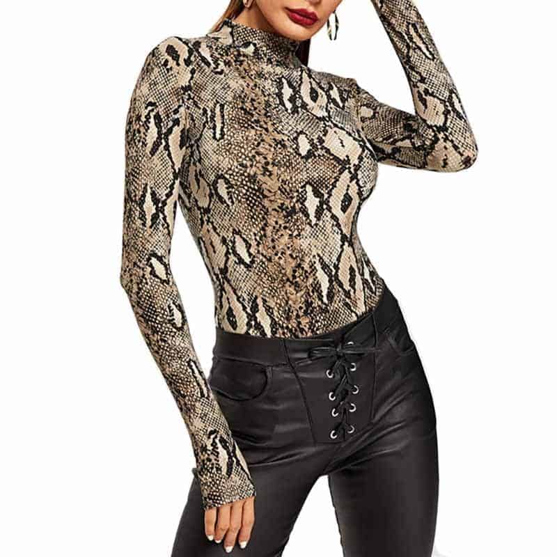 Body Serpiente Estampado