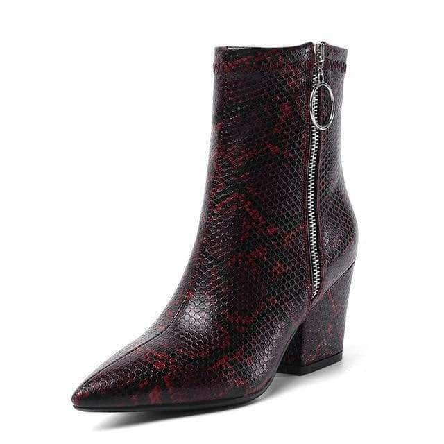 Botines Serpiente Megan