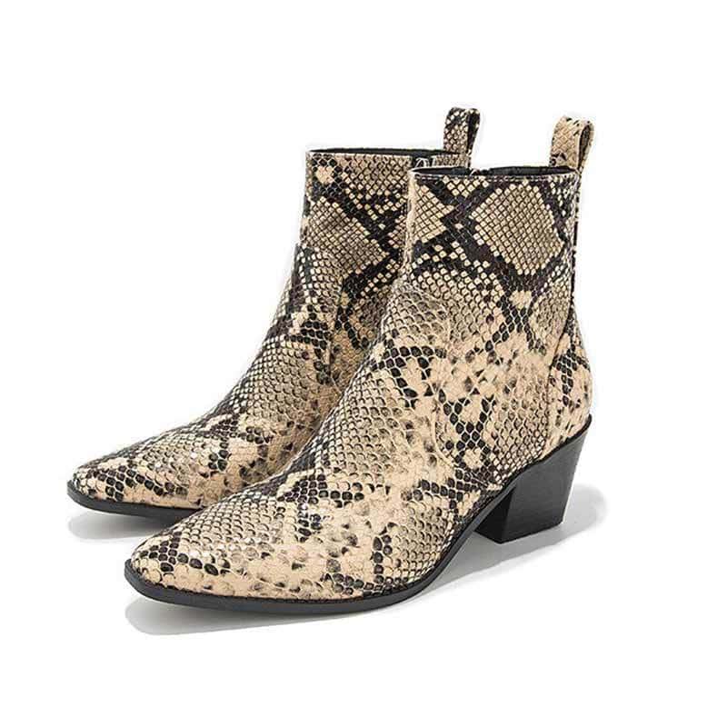 Botines Serpiente Cowgirl