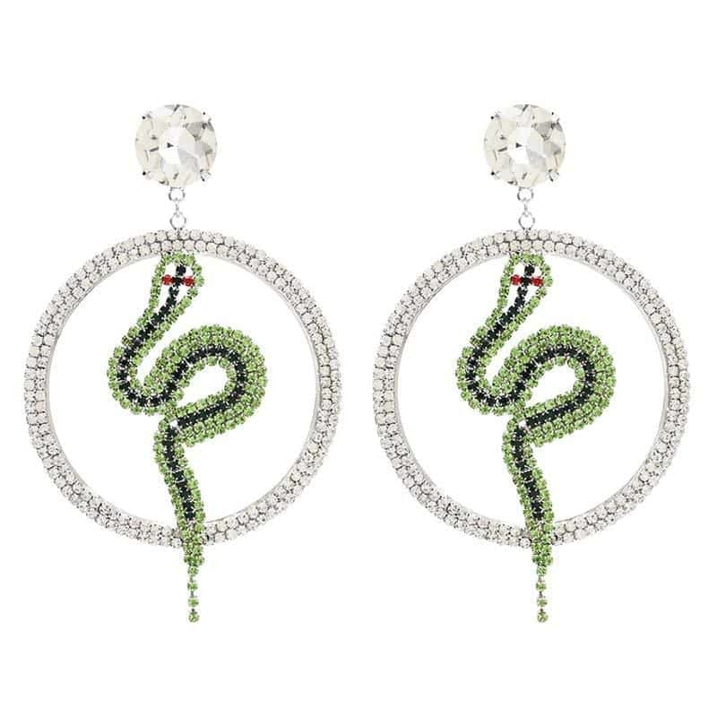 Pendientes Serpiente Fantasía (Circonio)