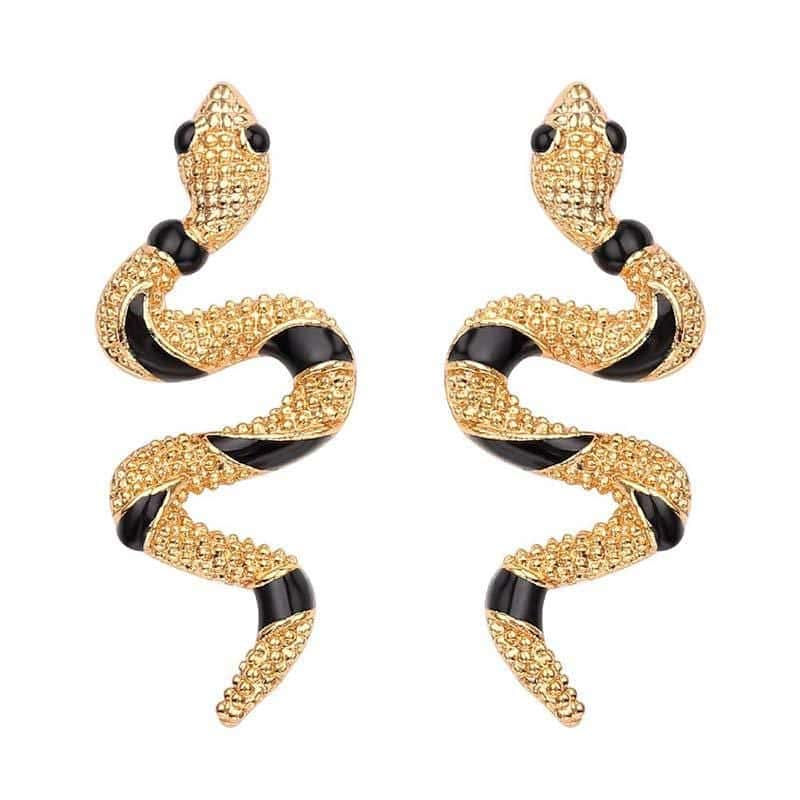 Pendientes Serpiente Ofidio