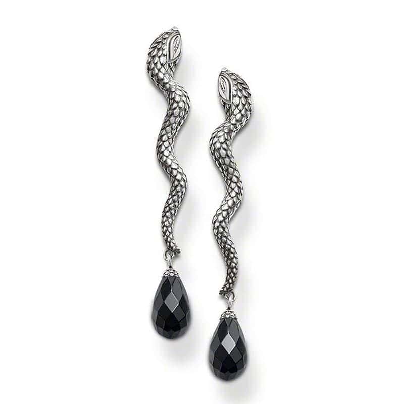 Pendientes Serpiente Delicado (Plata)