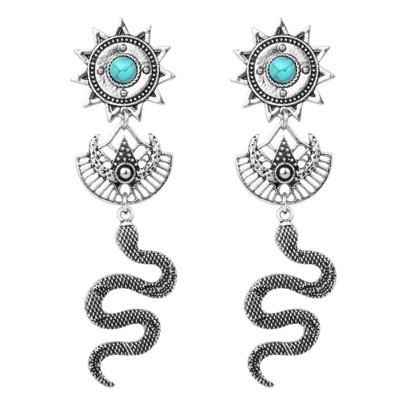 Pendientes Serpiente Víbora
