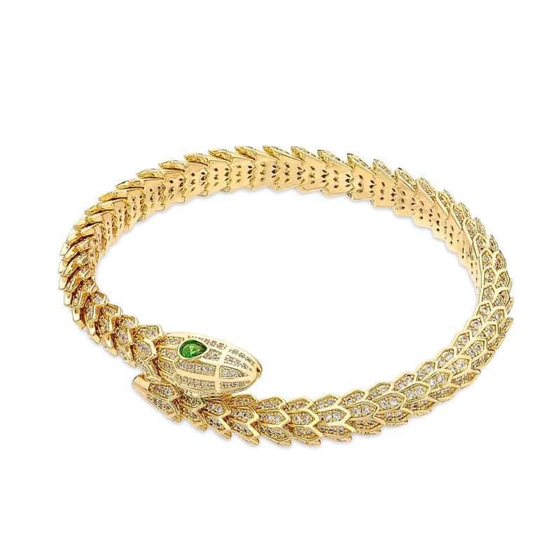 Pulsera Serpiente Futuro (Circonio)