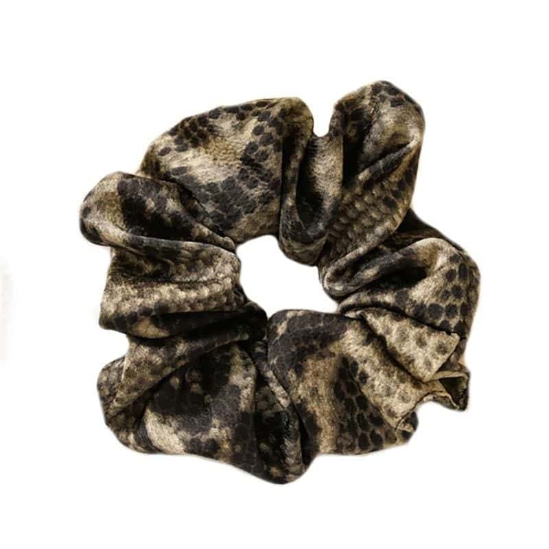 Coletero Serpiente Scrunchie De Anaconda