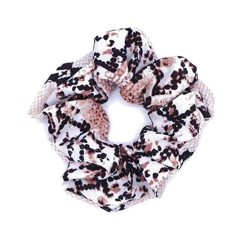 Coletero Serpiente Scrunchie Rosé