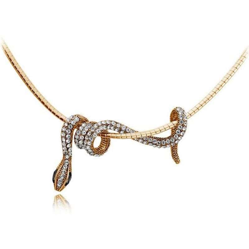 Collar Serpiente Mágico (Circonio)