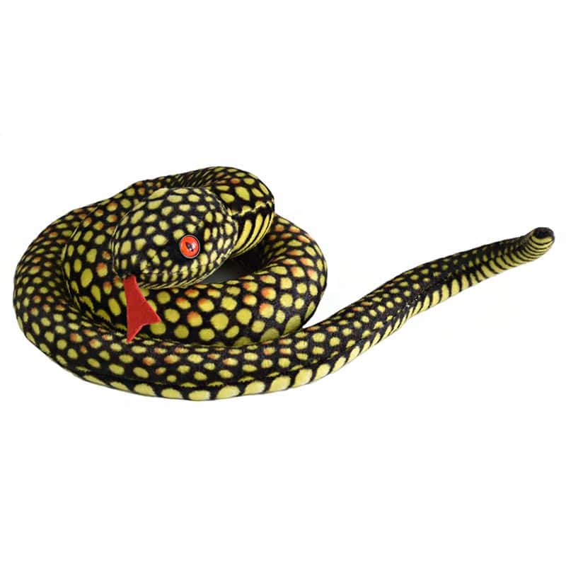 Serpiente Peluche Víbora Amarilla