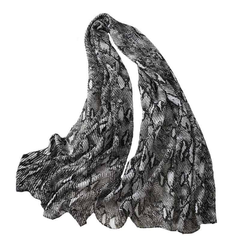 Pañuelo Serpiente Gris