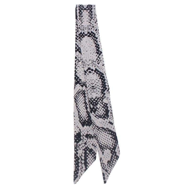 Pañuelo Serpiente Twilly Gris