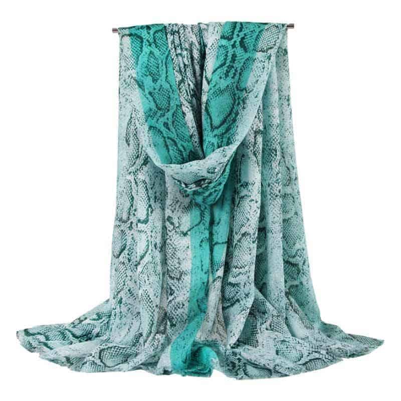 Pañuelo Serpiente Verde