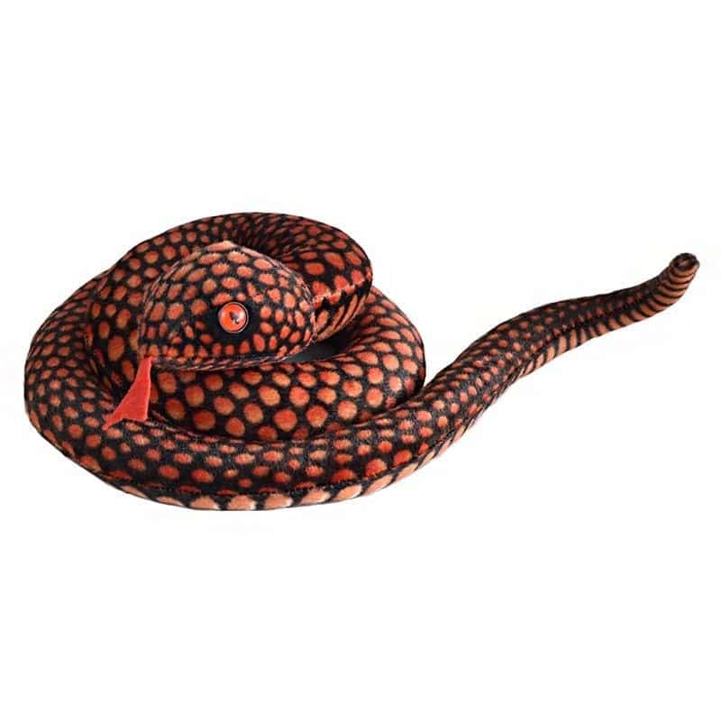 Serpiente Peluche Víbora Roja