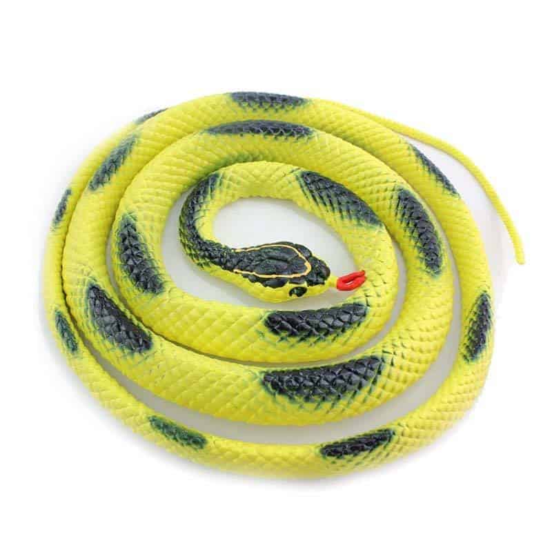 Serpientes De Plastico Amarillo