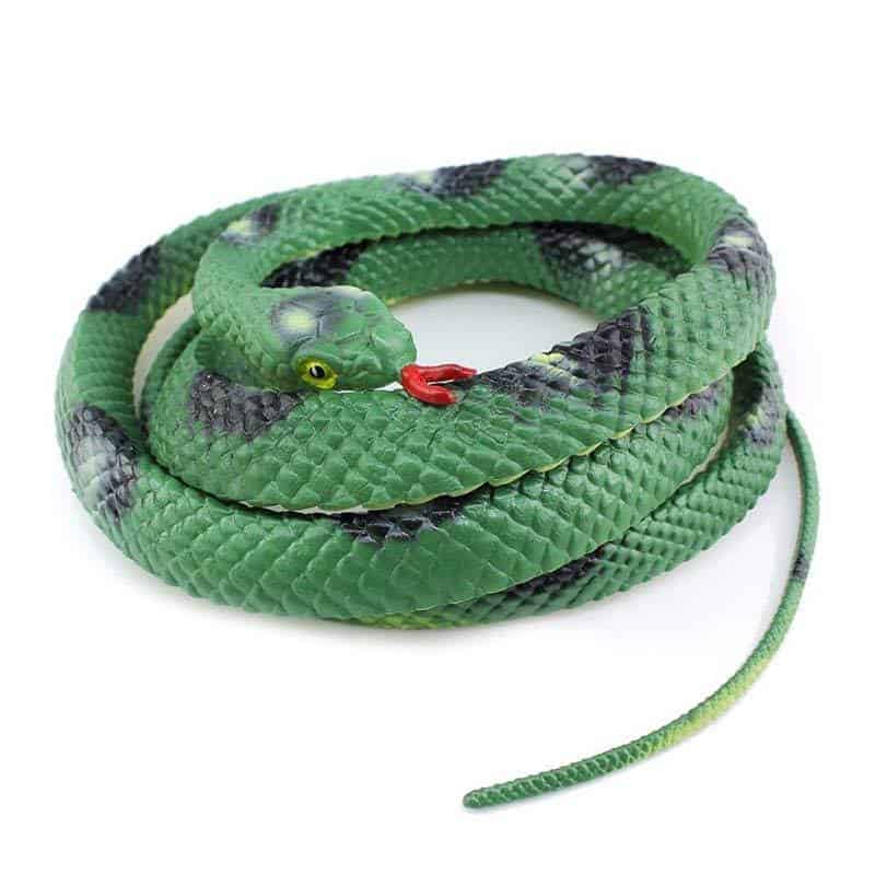 Serpientes De Plastico Verde