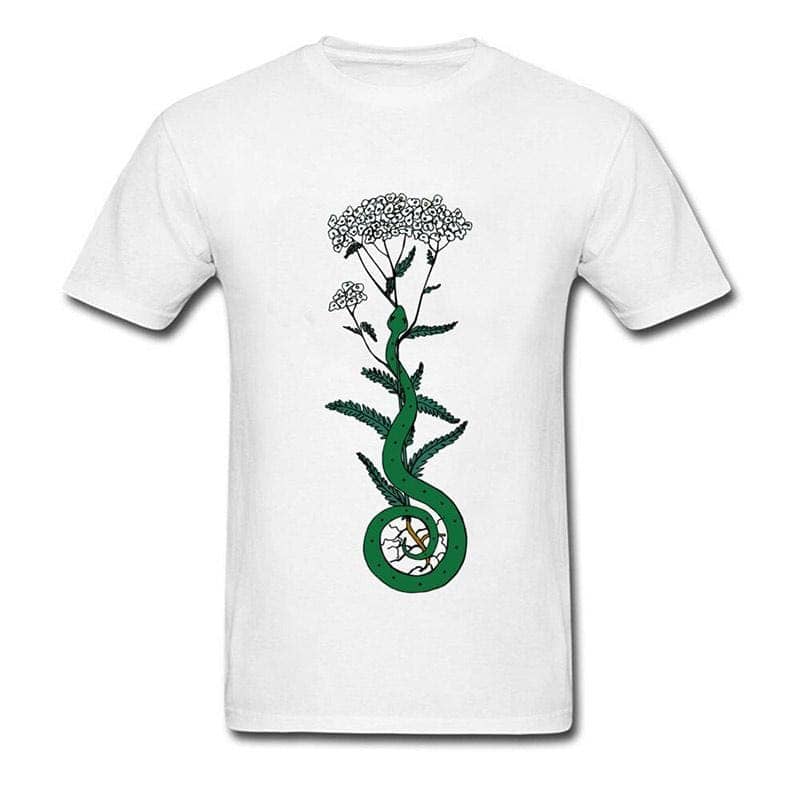 Camiseta Serpiente Planta Medicinal